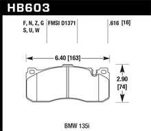 Load image into Gallery viewer, Hawk 08-13 BMW 1-Series HPS 5.0 Front Brake Pads - Black Ops Auto Works