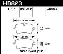 Load image into Gallery viewer, Hawk 11-18 Audi A8 Quattro HPS 5.0 Rear Brake Pads - Black Ops Auto Works