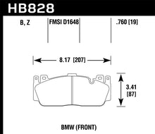 Load image into Gallery viewer, Hawk 12-17 BMW M6 / 14-17 BMW M6 Gran Coupe / 13-16 BMW M5 HPS 5.0 Front Brake Pads - Black Ops Auto Works