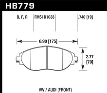 Load image into Gallery viewer, Hawk 15-16 Audi S3 HPS Street Front Brake Pads - Black Ops Auto Works