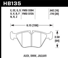 Load image into Gallery viewer, Hawk 1997 BMW E36 M3 Blue 9012 Race Front Brake Pads - Black Ops Auto Works