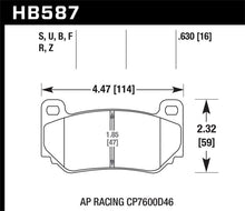 Load image into Gallery viewer, Hawk 2002-2004 Audi A6 (Front Rotors 320mm) HPS 5.0 Rear Brake Pads - Black Ops Auto Works