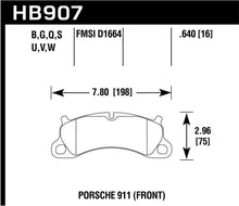 Load image into Gallery viewer, Hawk 2016 Porsche 911 Carrera S HPS 5.0 Front Brake Pads - Black Ops Auto Works