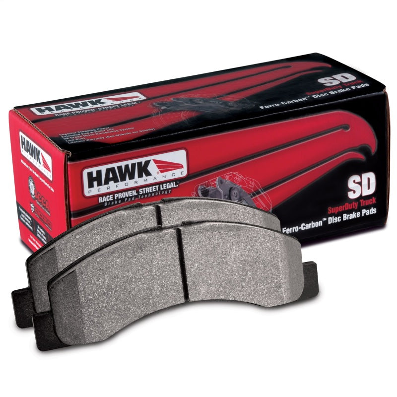 Hawk 76-77 Chevrolet Camaro LT / 72 Camaro Z28 / 69-81 Camaro Super Duty Street Front Brake Pads - Black Ops Auto Works