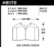 Load image into Gallery viewer, Hawk 79-99 Porsche 911 / 86-95 Porsche 928 / 86-94 Porsche 944 Turbo DTC-60 Race Rear Brake Pads - Black Ops Auto Works