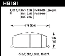 Load image into Gallery viewer, Hawk 87 Toyota Corolla FX16 HP+ Street Front Brake Pads - Black Ops Auto Works