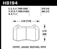 Load image into Gallery viewer, Hawk 92-00 Dodge Viper / 00 Mustang Cobra SVT  HPS Street Front Brake Pads - Black Ops Auto Works