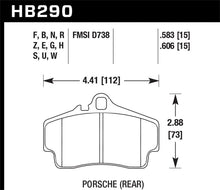 Load image into Gallery viewer, Hawk 98-08 Porsche 911 Carrera 2 / 07-08 Boxster S / 06-08 Cayman S Rear DTC-60 Race Brake Pads - Black Ops Auto Works