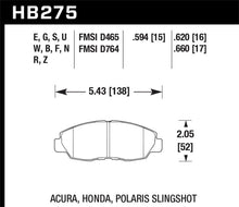 Load image into Gallery viewer, Hawk Acura/ Honda Performance Ceramic Street Front Brake Pads - Black Ops Auto Works