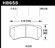 Load image into Gallery viewer, Hawk Alcon Street HPS Brake Pads - Black Ops Auto Works