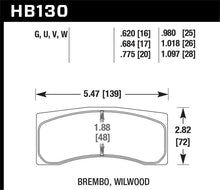 Load image into Gallery viewer, Hawk Brembo X9 060 71/74 / Brembo XA4 D3 01/04 / Wilwood Integra IP Racing DTC-70 Brake Pads - Black Ops Auto Works