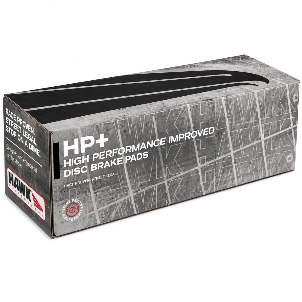 Hawk Performance 23-24 Toyota GR Corolla HP+ Street/Motorsports Crossover Rear Brake Pads - Hawk Performance KHB987N.575
