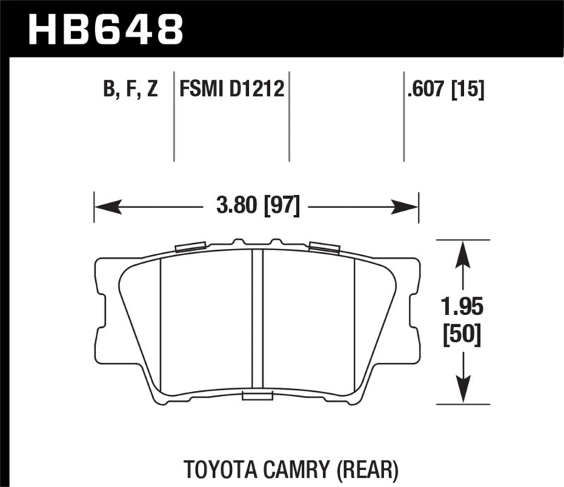 Hawk HPS Street Brake Pads - Black Ops Auto Works