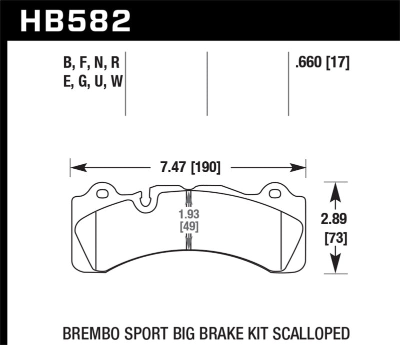 Hawk HPS Street Brake Pads - Black Ops Auto Works