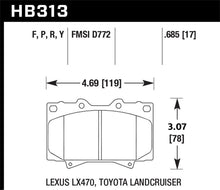 Load image into Gallery viewer, Hawk LTS Street Brake Pads - Black Ops Auto Works
