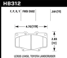 Load image into Gallery viewer, Hawk LTS Street Brake Pads - Black Ops Auto Works