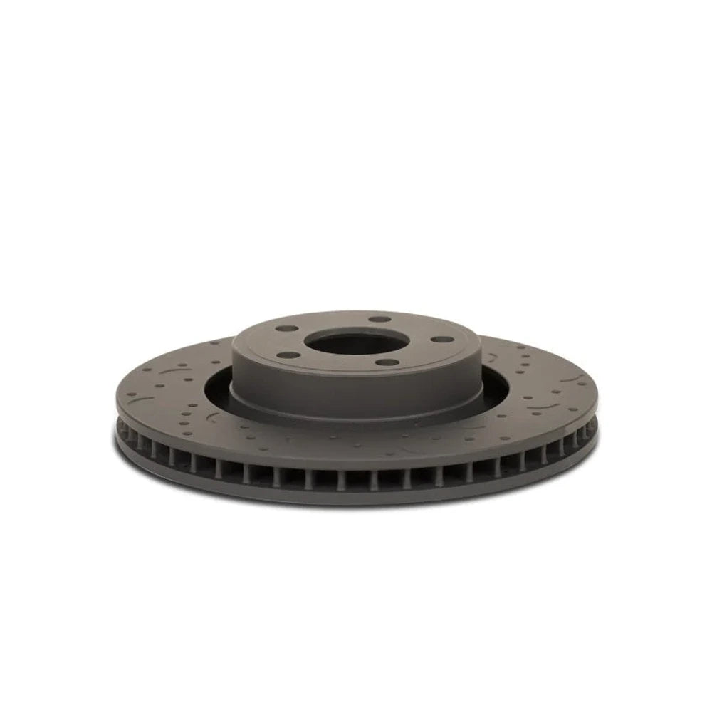 Hawk Performance Brake Rotors - Slot & Drilled for Dodge Durango - gallery image