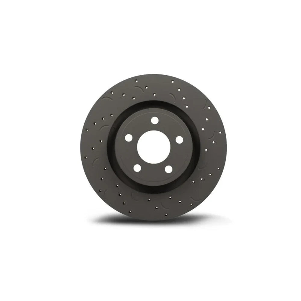 Hawk Performance Brake Rotors - Slot & Drilled for Dodge Durango - gallery image