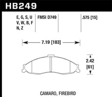 Load image into Gallery viewer, Hawk HPS Street Brake Pads - Hawk Performance KHB249F.575