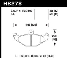 Load image into Gallery viewer, Hawk HPS Street Brake Pads - Hawk Performance KHB278F.465