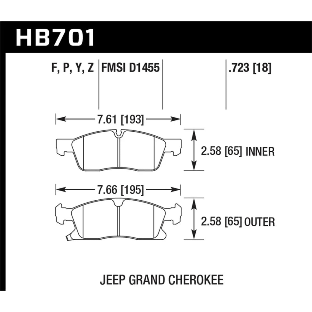 Manufacturer product dimensions diagram