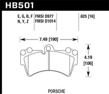 Load image into Gallery viewer, Hawk Porsche HPS Street Front Brake Pads - Black Ops Auto Works