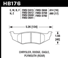 Load image into Gallery viewer, Hawk SRT4 HPS Street Rear Brake Pads - Black Ops Auto Works