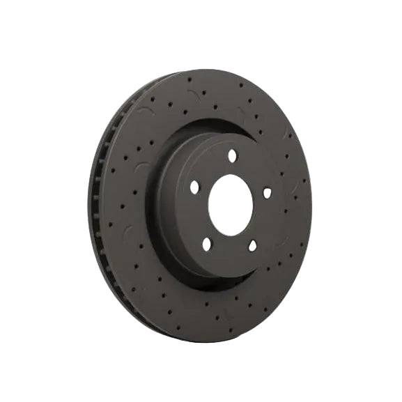 Hawk Performance Hawk Talon 2010 Lexus GX460 Drilled and Slotted Rear Brake Rotor Set