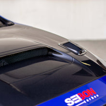 Load image into Gallery viewer, SEIHD15SBIMP-CS-Seibon 15-17 Subaru Impreza WRX/STI CS Style Carbon Fiber Hood-Hoods-Seibon