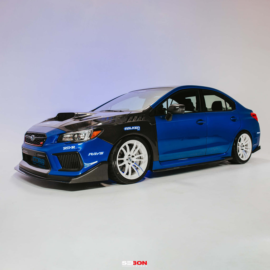 SEIHD15SBIMP-VS-Seibon 15+ Subaru WRX/STI VS-Style Carbon Fiber Hood-Hoods-Seibon