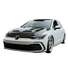 Load image into Gallery viewer, DV-style carbon fiber hood for 2022 VW Golf MK8