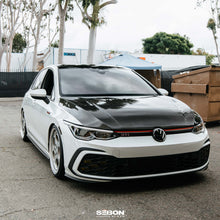 Load image into Gallery viewer, 2022-2024 VW Golf GTI/R TM-Style Carbon Fiber Hood 