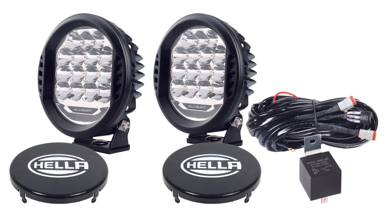 Hella 500 LED Driving Lamp Kit - Black Ops Auto Works