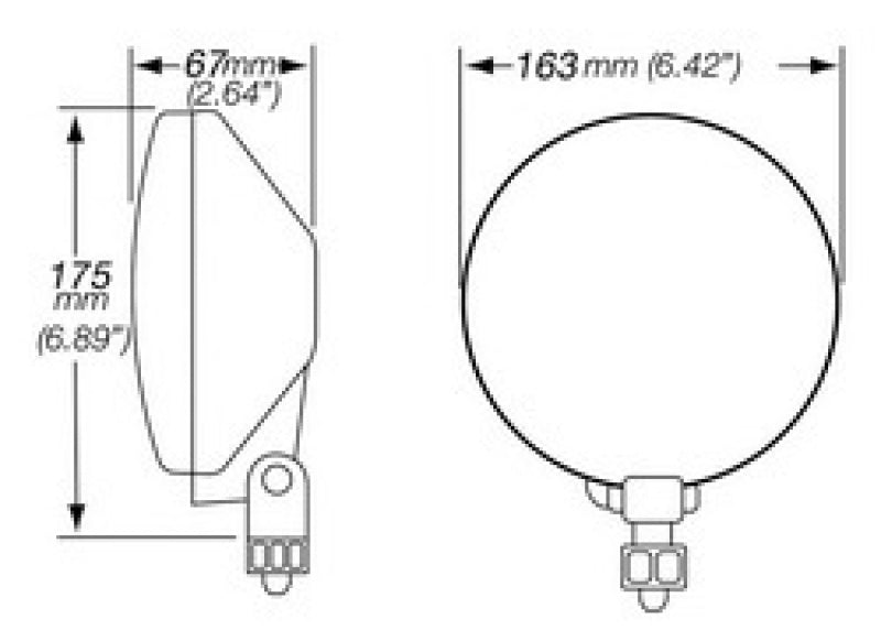 Hella 500 Series 12V Black Magic Halogen Driving Lamp Kit - Black Ops Auto Works