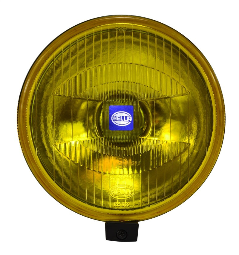 Hella 500 Series ECE 6.4in 55W Round Driving Beam Amber Light - Black Ops Auto Works