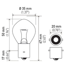 Load image into Gallery viewer, Hella Bulb 635 12V 35W Ba20S B11 F2 (MOQ 10) Hella HELLA635