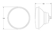 Load image into Gallery viewer, Hella Vision Plus 5.75 inch Round High/Low Beam Conversion Headlamp Kit - Hella LA002850811