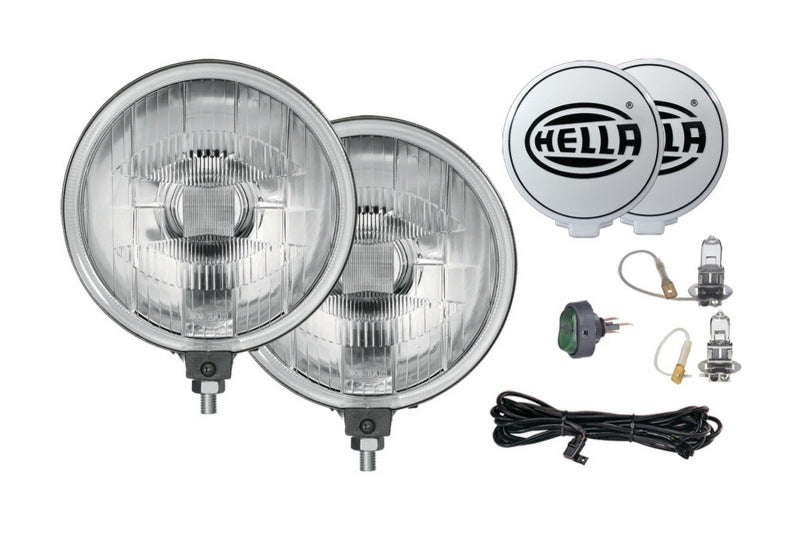Hella 500 Series 12V/55W Halogen Driving Lamp Kit - Hella LA005750952