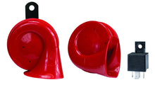 Load image into Gallery viewer, Hella Twin Trumpet Horn Kit 12V 400/500Hz (007424804 = 007424801) - Hella LA007424801