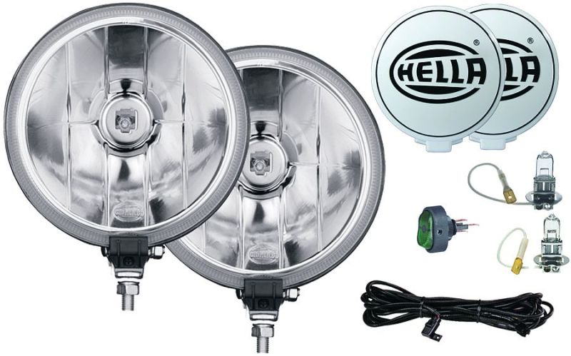 Hella 700FF H3 12V/55W Halogen Driving Lamp Kit - Hella LA010032801