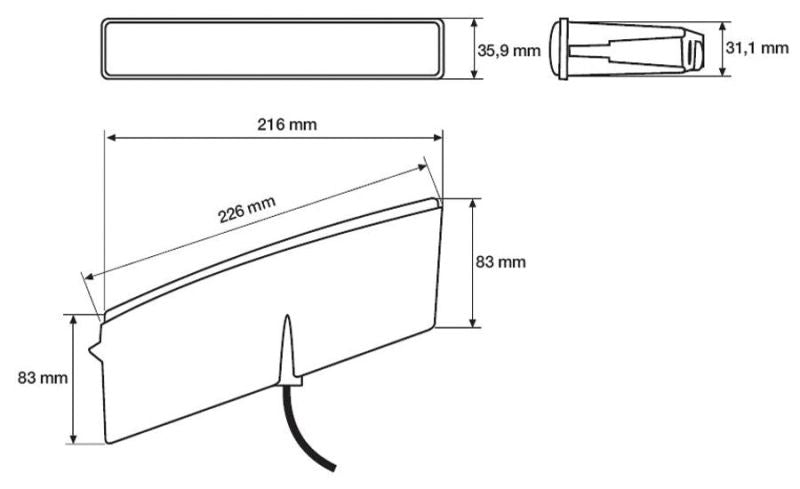 Hella LEDayLine Daytime Running Light Kit - Hella LA010043801