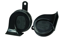 Load image into Gallery viewer, Hella Twin Trumpet Horn Kit 12V Universal - Black - Hella LA011225831