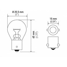 Load image into Gallery viewer, Hella Bulb 1156 12V 27W BA15s S8 (MOQ 10) - Hella LA1156