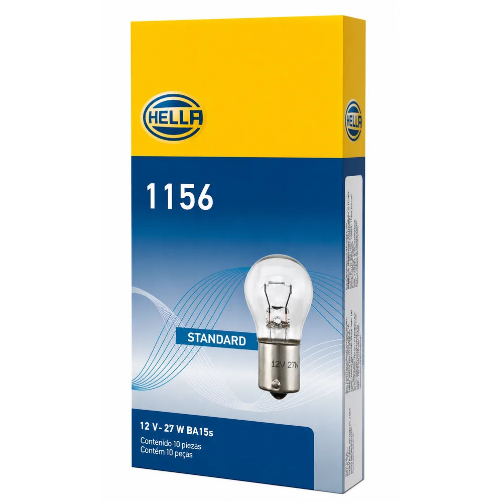 Hella Bulb 1156 12V 27W BA15s S8 (MOQ 10) - Hella LA1156