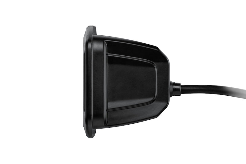 Hella Universal Black Magic 6 L.E.D. Flush Mount Mini Light Bar - Flood Beam - Hella LA358176221