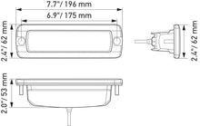 Load image into Gallery viewer, Hella Universal Black Magic 6 L.E.D. Flush Mount Mini Light Bar - Flood Beam - Hella LA358176221