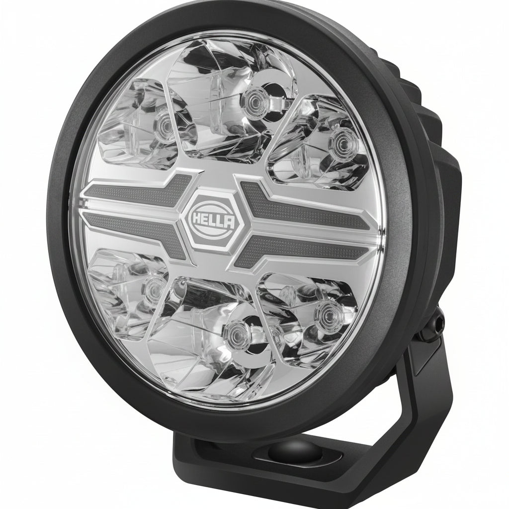 Hella Blade 6in LED Driving Lamp - (Set of 2) - Hella LA358228801