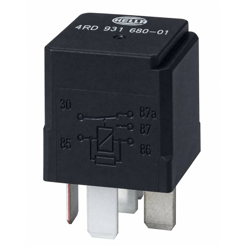 Hella Relay 12V 20/40A Spdt Res Sld - Hella LA931680011