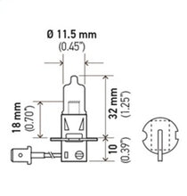 Load image into Gallery viewer, Hella H3 24V/70W PK22s T3.25 Halogen Bulb - Hella LAH3 24V