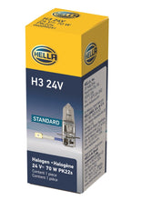 Load image into Gallery viewer, Hella H3 24V/70W PK22s T3.25 Halogen Bulb - Hella LAH3 24V